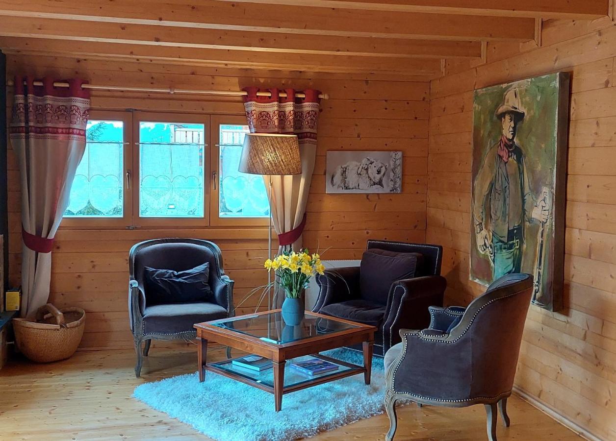 Chambre D'Hotes L'Ours Bleu Лес-Діаблеретс Екстер'єр фото
